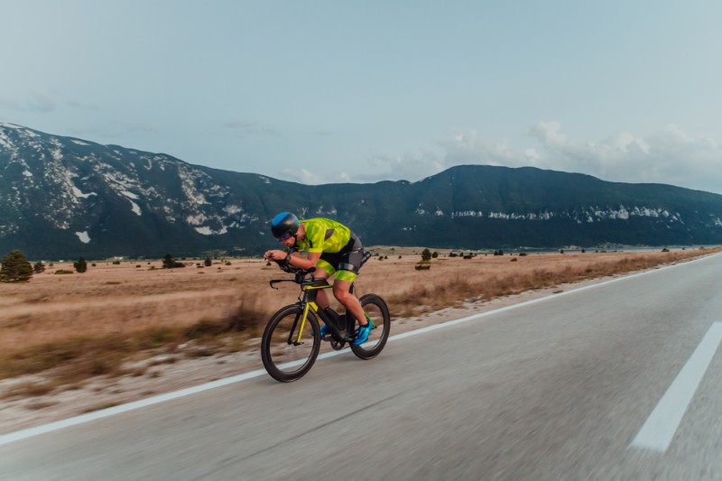 Cycling in mountains