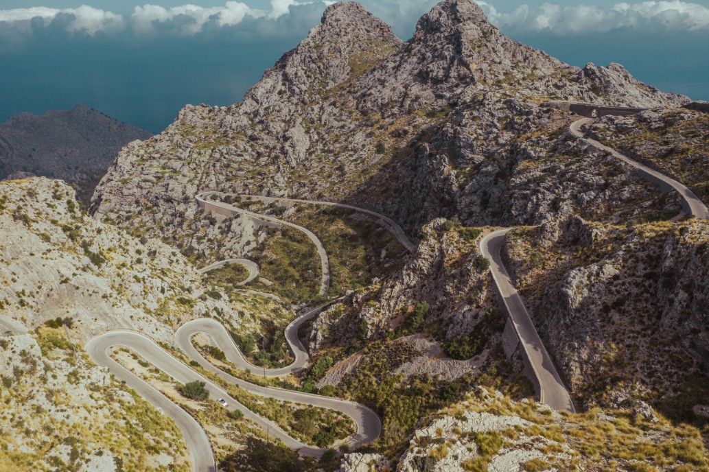 Cycling in mountains
