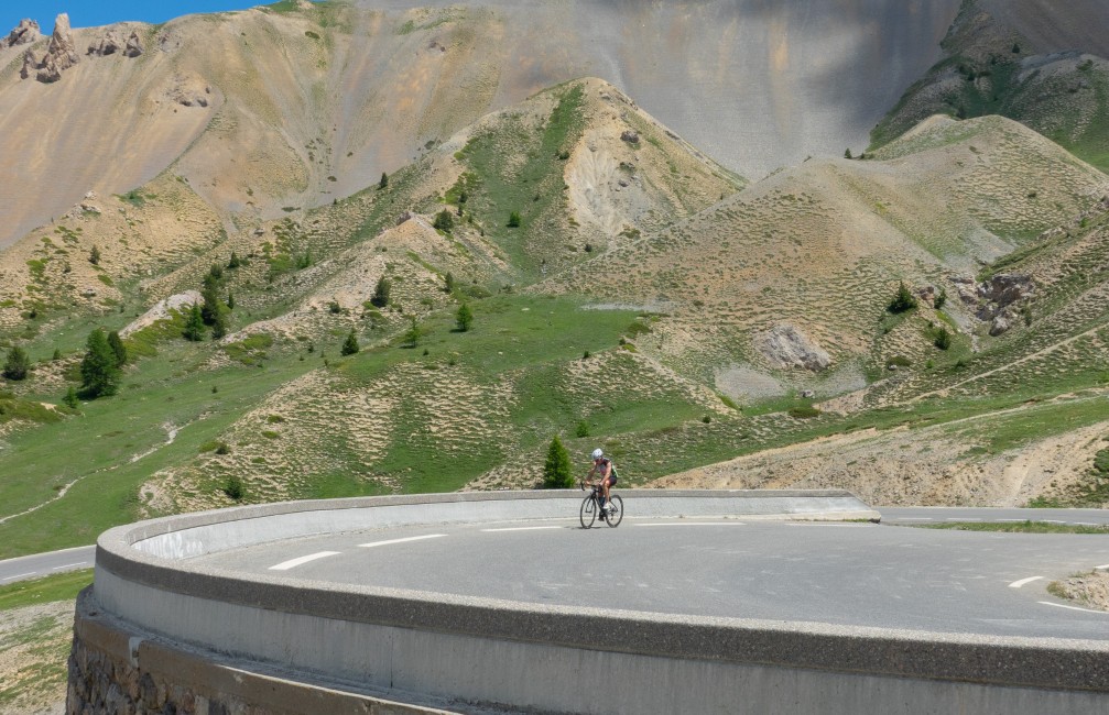 Cycling in French Alps